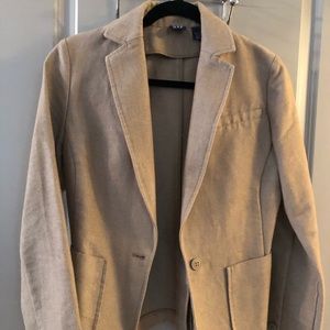 GAP Classic Tan Blazer Size Small